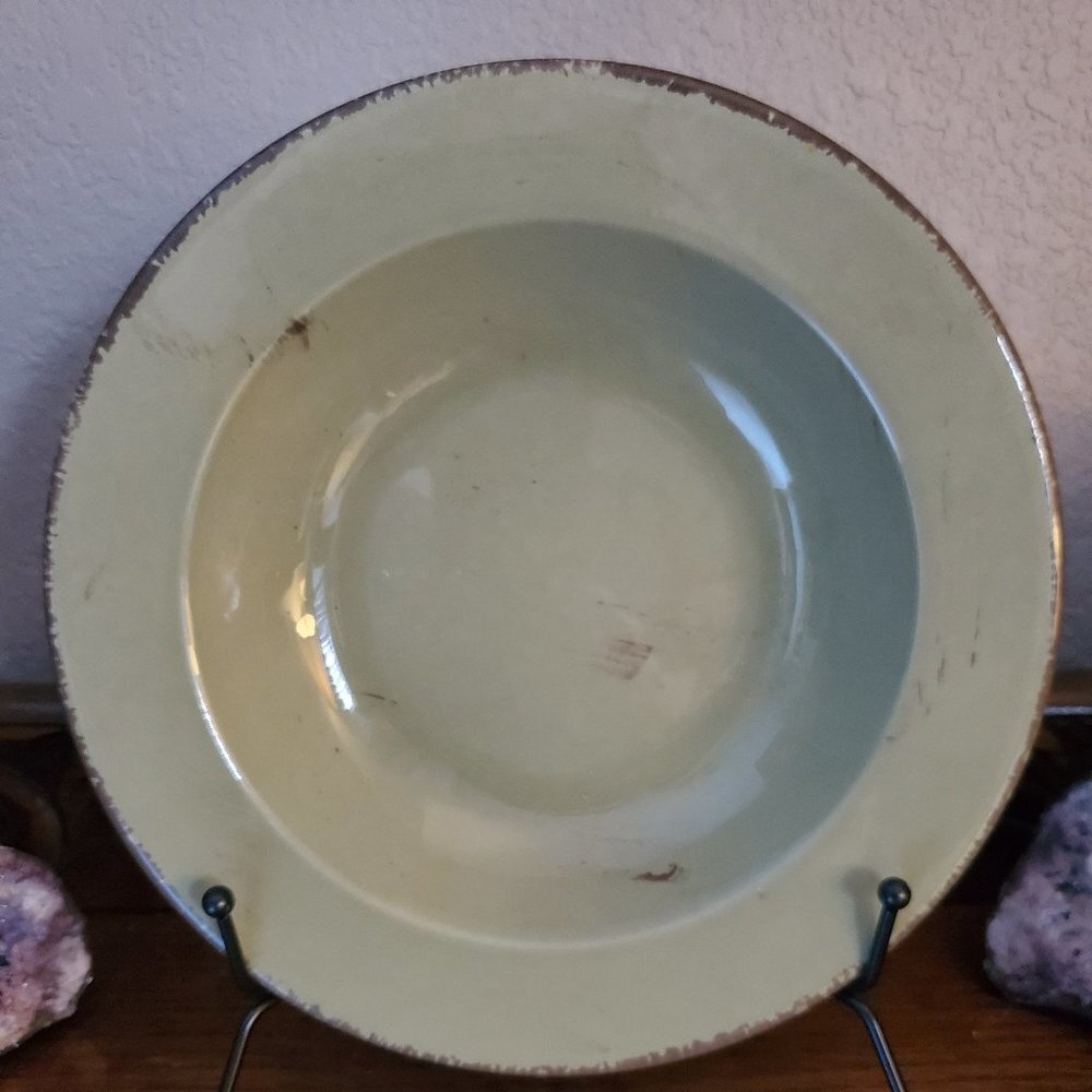 Olive Green Cereal Bowl by HOME - Italy 2 of 4